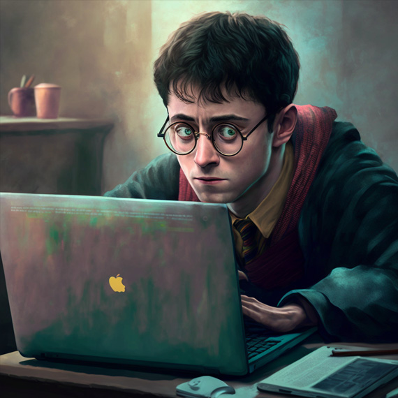 Harry Potter objevill kouzlo ChatGPT