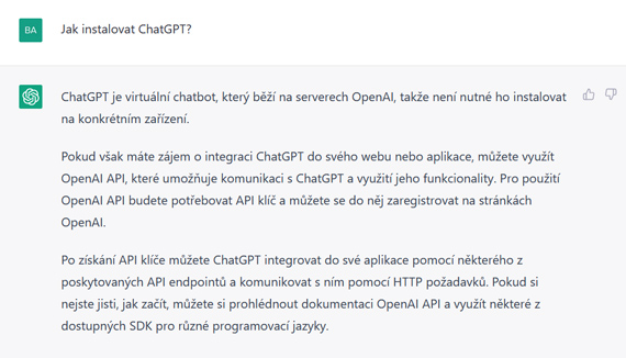 Jak instalovat ChatGPT krok za krokem